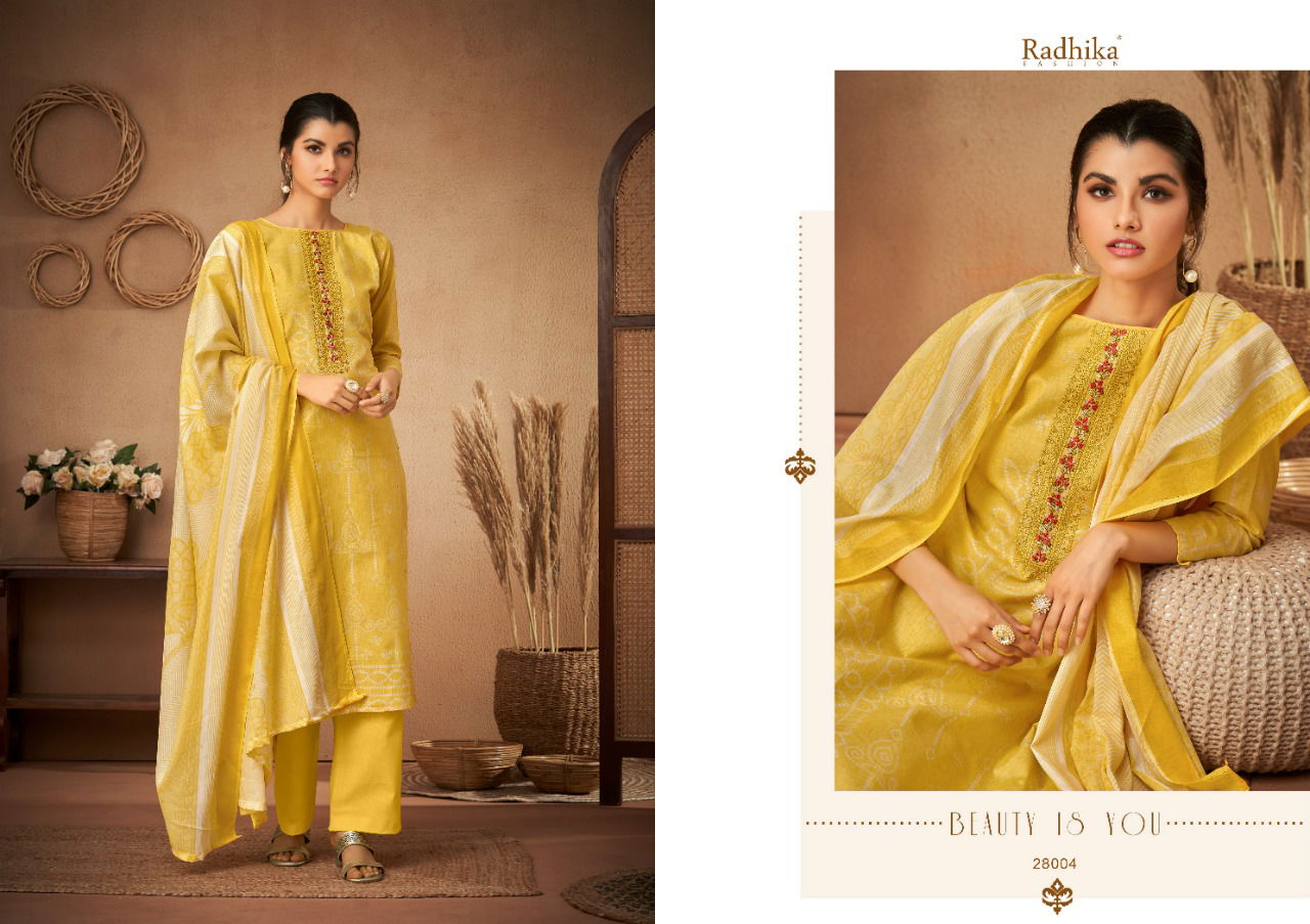 Bandhani Radhika Regular Wear Wholesale Cotton Dress Material Catalog